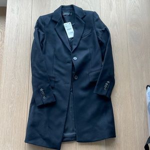 NWT Zara Woman wool long coat